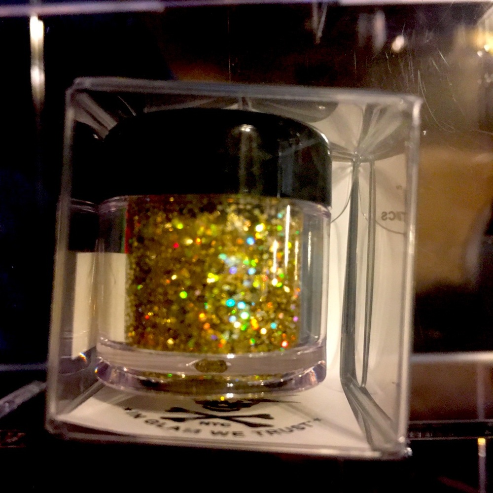 ☠️NIB MANIC PANIC MICRO GLITTER LIMITED EDITION GALAXY GOLD